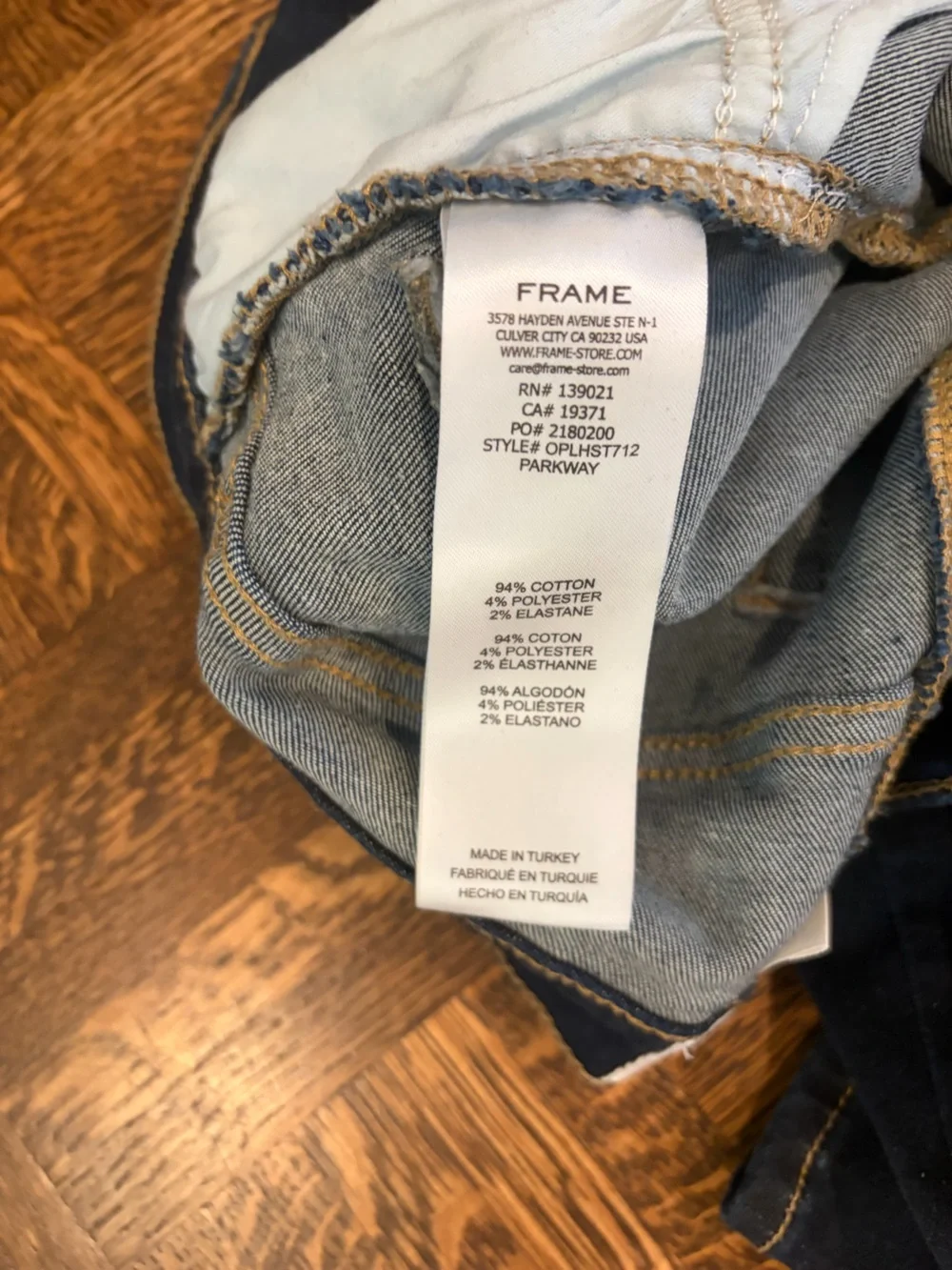 Frame Denim classic flattering